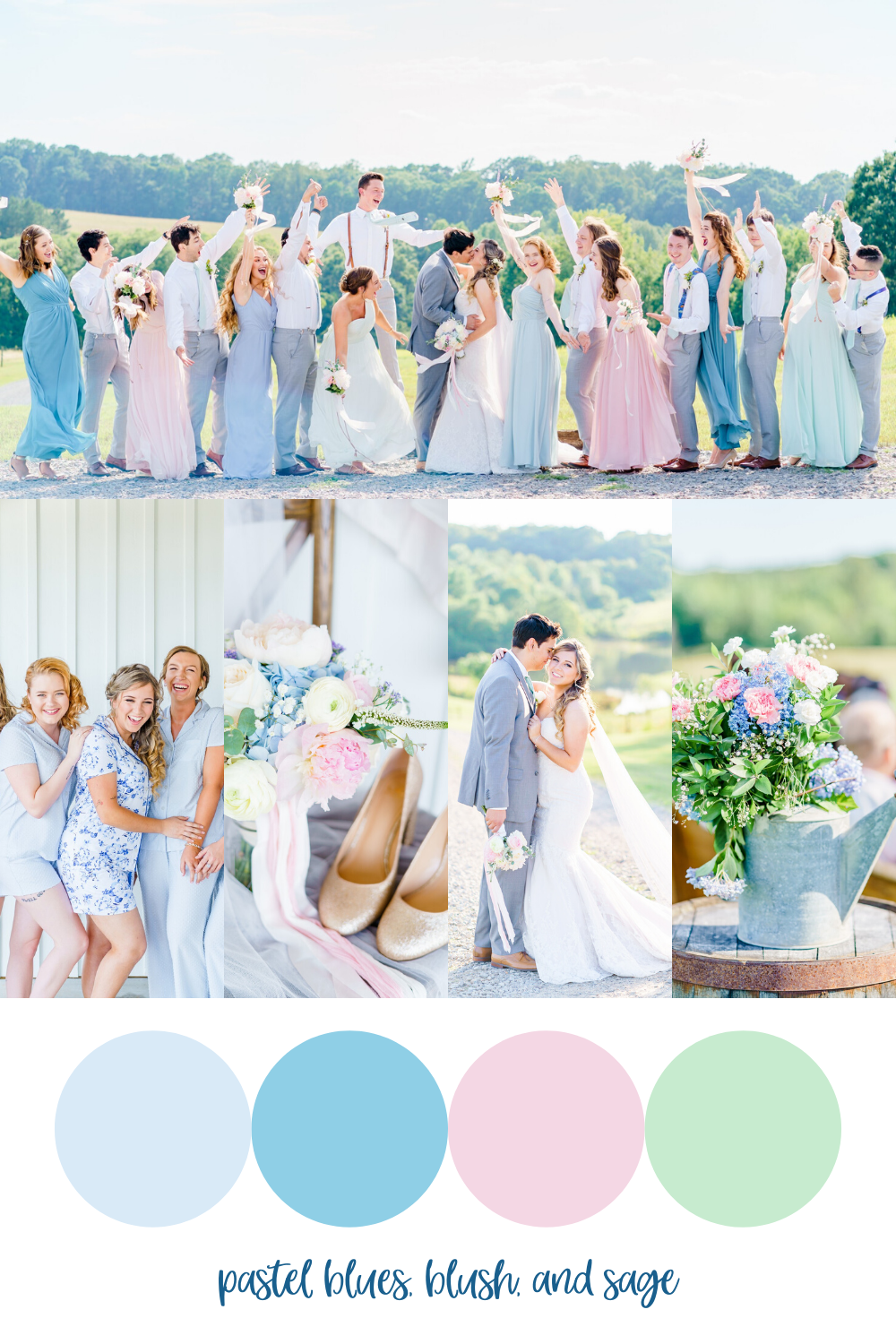 7 Gorgeous Dusty Blue Wedding Color Ideas For 2019 Brides Emmalovesweddings